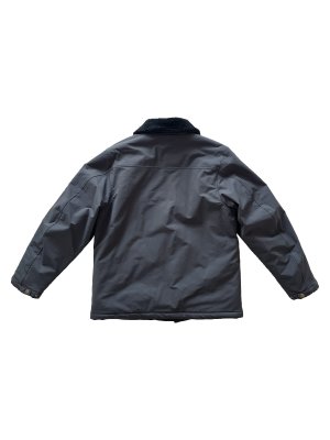 画像4: COMFORTABLE REASON Boa Puff Jacket CHARCOAL