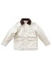 画像1: COMFORTABLE REASON Boa Puff Jacket IVORY (1)