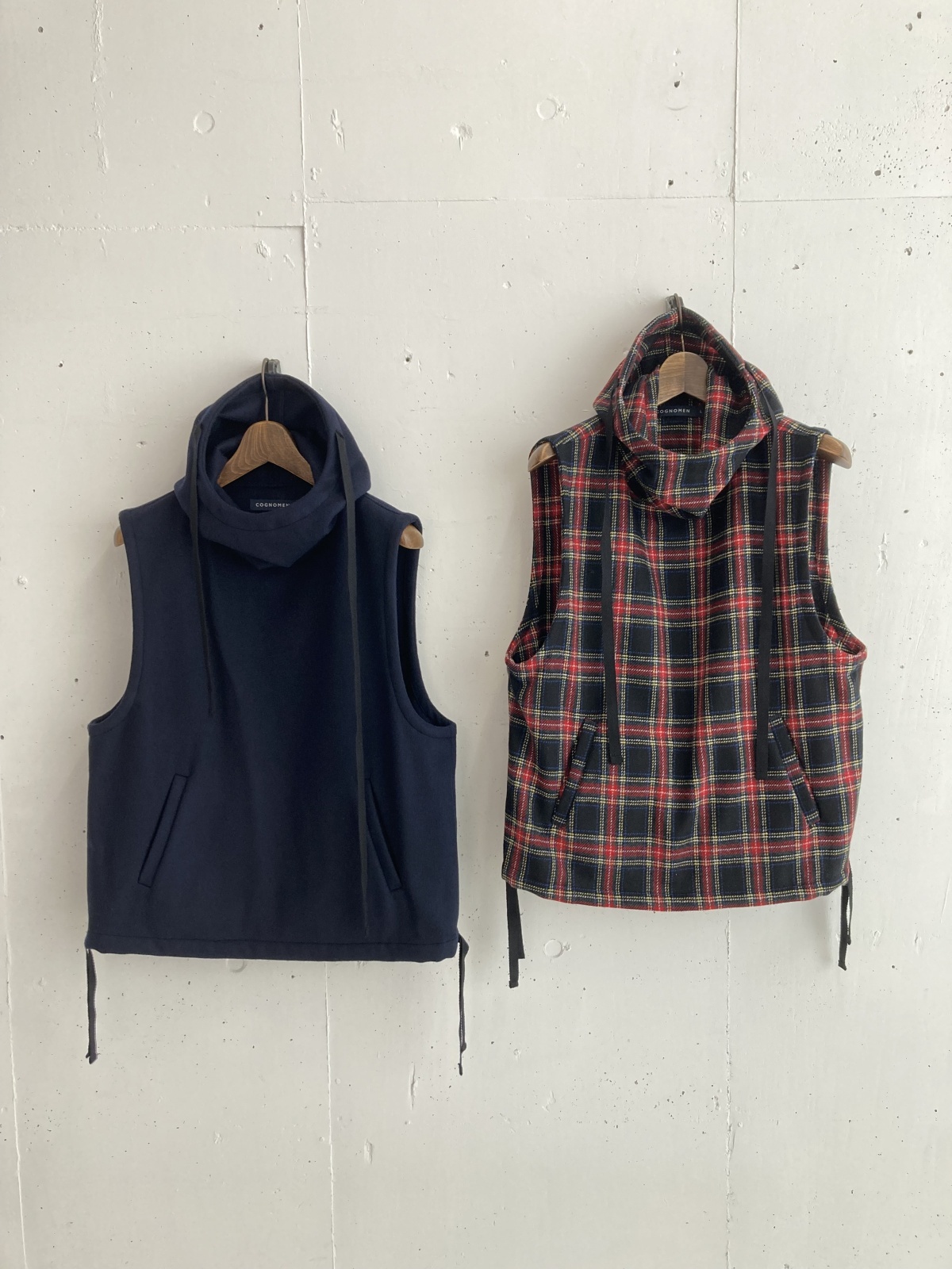 COGNOMEN FACE COVER WOOL VEST