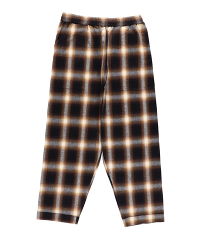 PHINGERIN NIGHT PANTS OMBRE PLAID BROWN