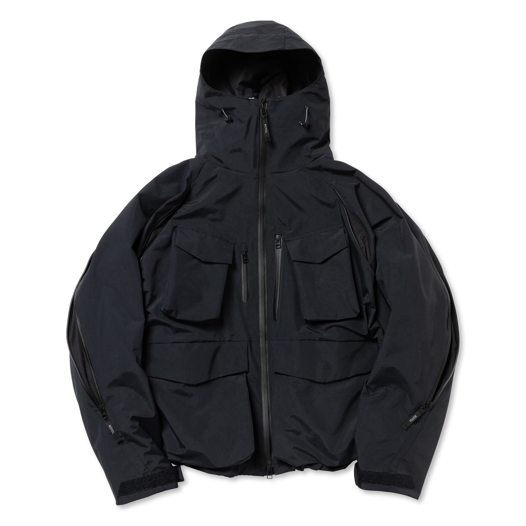 ROTOL VENTILATION SHELL PARKA BLACK