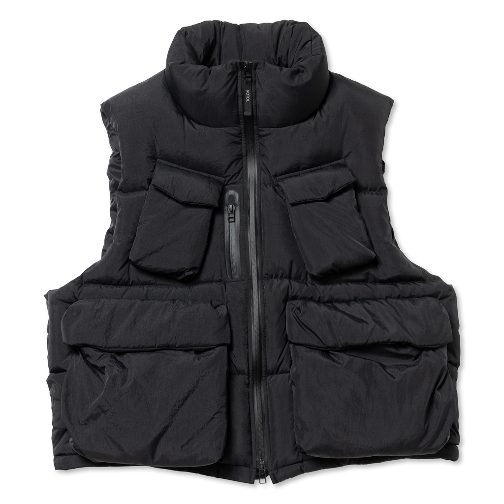 ROTOL CURVY DOWN VEST BLACK