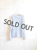 画像: bukht BROKEN SWEATER INDIGO