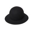 画像1: bukht BOWLER HAT BLACK (1)