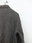 画像7: bukht COTTON WOOL TWEED DROP COLLAR BLOUSON LT.GRAY (7)