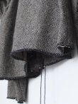 画像8: bukht COTTON WOOL TWEED DROP COLLAR BLOUSON LT.GRAY (8)