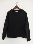 画像2: bukht BASIC CREW NECK SWEAT BLACK (2)