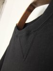 画像3: bukht BASIC CREW NECK SWEAT BLACK (3)