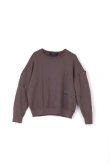 画像1: PHINGERIN TEL SWEAT パープルグレー (1)