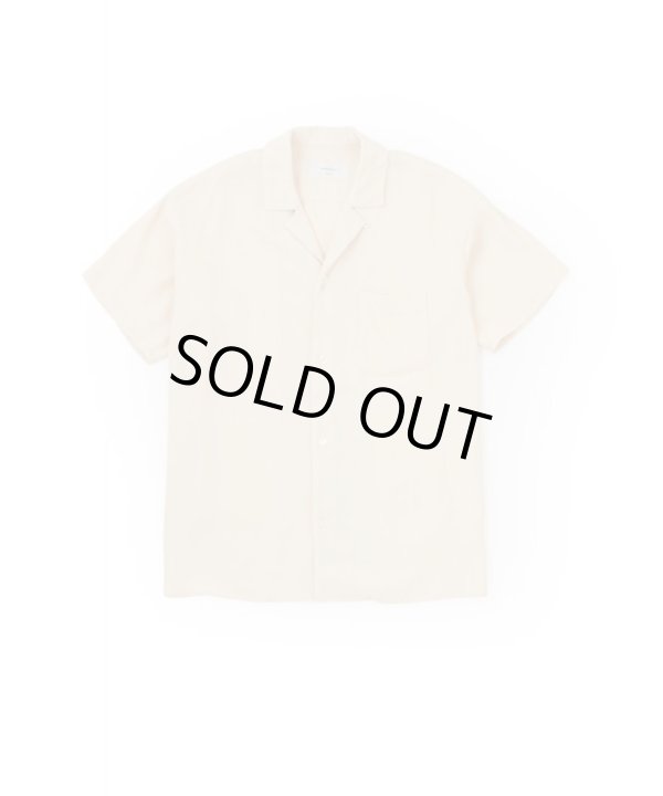 画像1: SANDINISTA Open Collar Rayon Shirt (1)