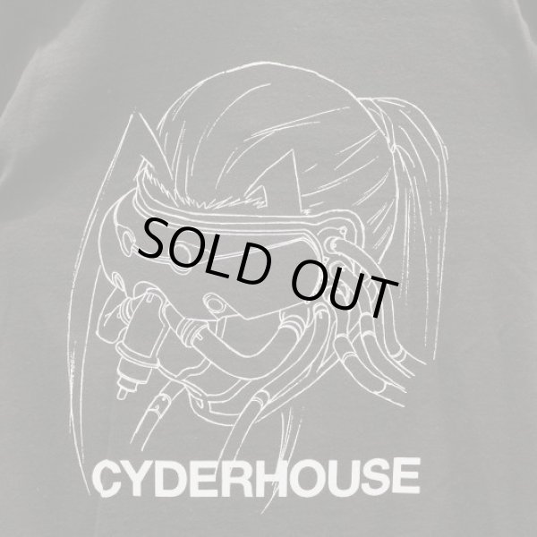 画像2: CYDERHOUSE 原画モトコMASK Tシャツ BLACK (2)