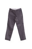 画像1: PHINGERIN TOWN TROUSERS CORD グレー (1)