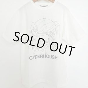 画像: CYDERHOUSE 原画モトコMASK Tシャツ WHITE