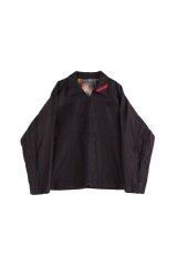 画像: PHINGERIN DEER ZIP RUN JACKET ブラック