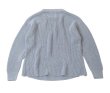 画像5: bukht RIB KNIT BLUE GRAY (5)