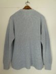 画像6: bukht RIB KNIT BLUE GRAY (6)