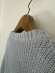 画像7: bukht RIB KNIT BLUE GRAY (7)