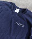 画像1: THE NERDYS NERD t-shirt NAVY (1)