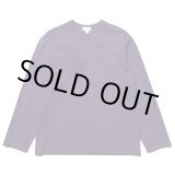 画像: TONE 3 STICHES L/S TEE PURPLE