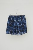 画像1: HUMIS AMPHIBIOUS 1-TUCK SHORTS BLUE MULTI (1)