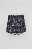 画像1: HUMIS AMPHIBIOUS 1-TUCK SHORTS BLACK MULTI (1)