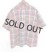 画像: bukht BASIC SHORT SLEEVE SHIRTS RED CHECK