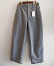 画像1: EFILEVOL Fleece Easy Baggy Pants Gray (1)