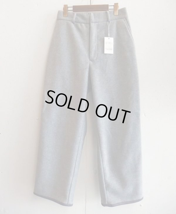 画像1: EFILEVOL Fleece Easy Baggy Pants Gray (1)