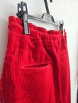 画像6: THE NERDYS CORDUROY reversible pants Red (6)