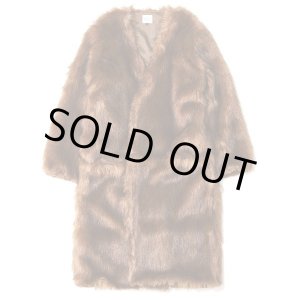 画像: EFILEVOL Fur Coat Brown