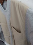 画像3: ETHOS Vest on the Fleece Sweat BEIGE (3)