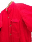 画像4: THE NERDYS CORDUROY reversible coat Red (4)