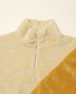 画像3: EFILEVOL Changeover Pullover Fur Blouson Beige×Camel (3)