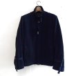 画像1: bukht ZIP BLOSON NAVY (1)