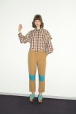 画像6: EFILEVOL Check Layered Shirt Camel Check (6)