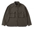 画像1: bukht CPO SHIRTS KHAKI (1)