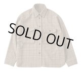 画像: bukht CPO SHIRTS BEIGE CHECK