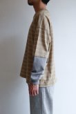 画像6: TONE LAYARD T SHIRT BEIGE STRIPE (6)