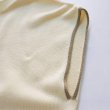 画像4: THE NERDYS Cotton knit no sleeve O.White (4)