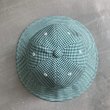 画像2: EFILEVOL Gingham Checked Hat Green Check (2)