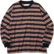 画像1: ROTOL BIG TWIST L/S - BORDER BLACK (1)