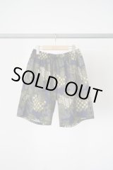 画像: rajabrooke BATIK FOOTBALL SHORTS NAVY