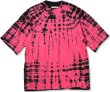 画像1: ROTOL BIG TWIST TEE - MAD DYE PINK (1)