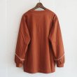 画像9: THE NERDYS WESTERN L/S -SENSE OF UNITY- Brown (9)