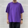 画像6: EFILEVOL Loose Fitted Tee Purple (6)