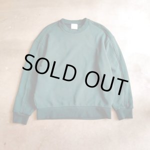 画像: EFILEVOL Piping pullover Green