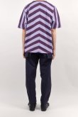 画像6: PHINGERIN SEAMLESS TEE BORDER PURPLE BORDER (6)