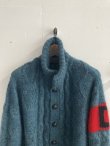 画像3: COGNOMEN MOHAIR FOOTBALL KNIT CARDIGAN (3)