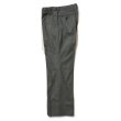 画像2: ETHOS PIN TUCK TROUSERS MILITARY NEP (2)