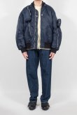 画像5: PHINGERIN MOVING FLIGHT JACKET NAVY (5)